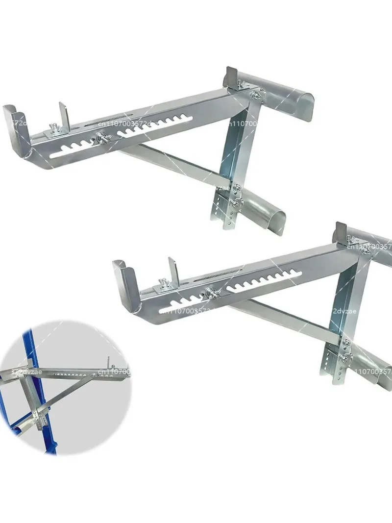Heavy Duty Ladder Jacks, Adjustable Tripod Ladder Stand for Scaffolding Planks