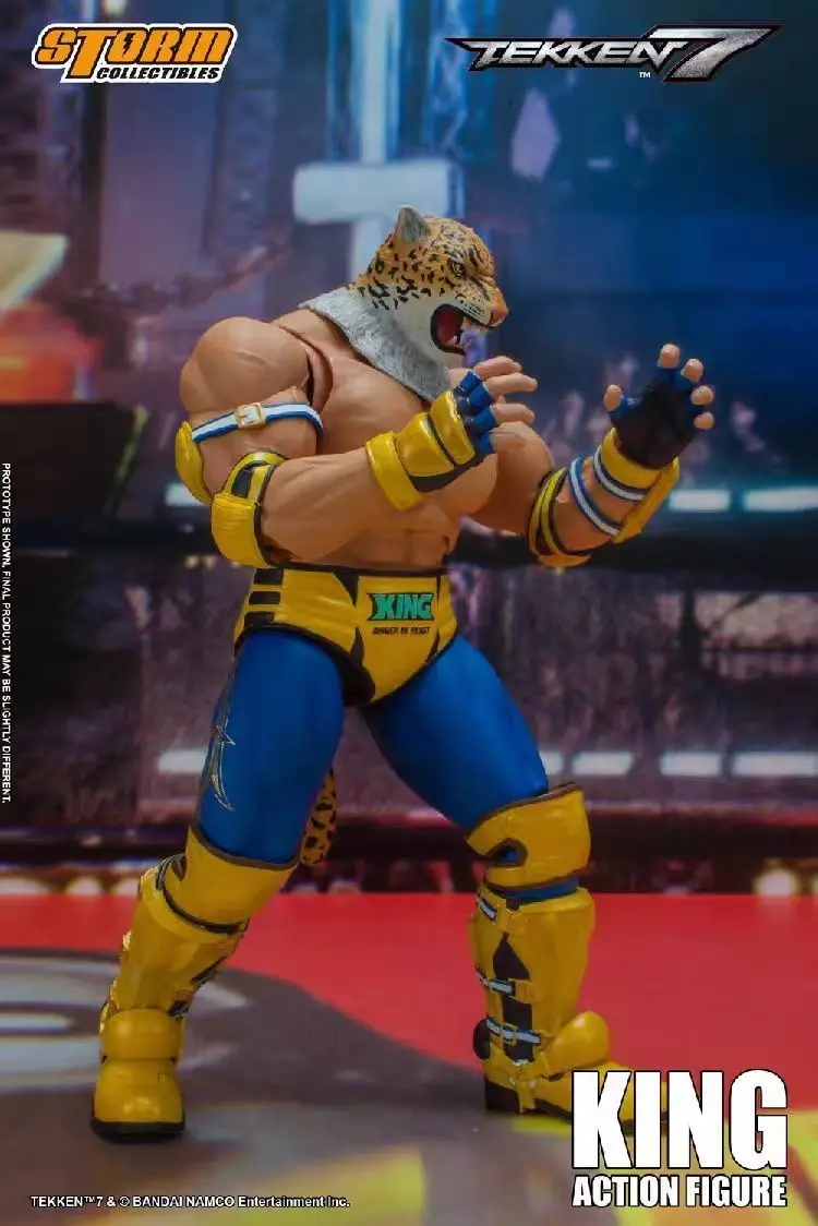 【Original】Tempo coleccionable Tekken 7 KING 1/12 figura de acción modelo de juguete