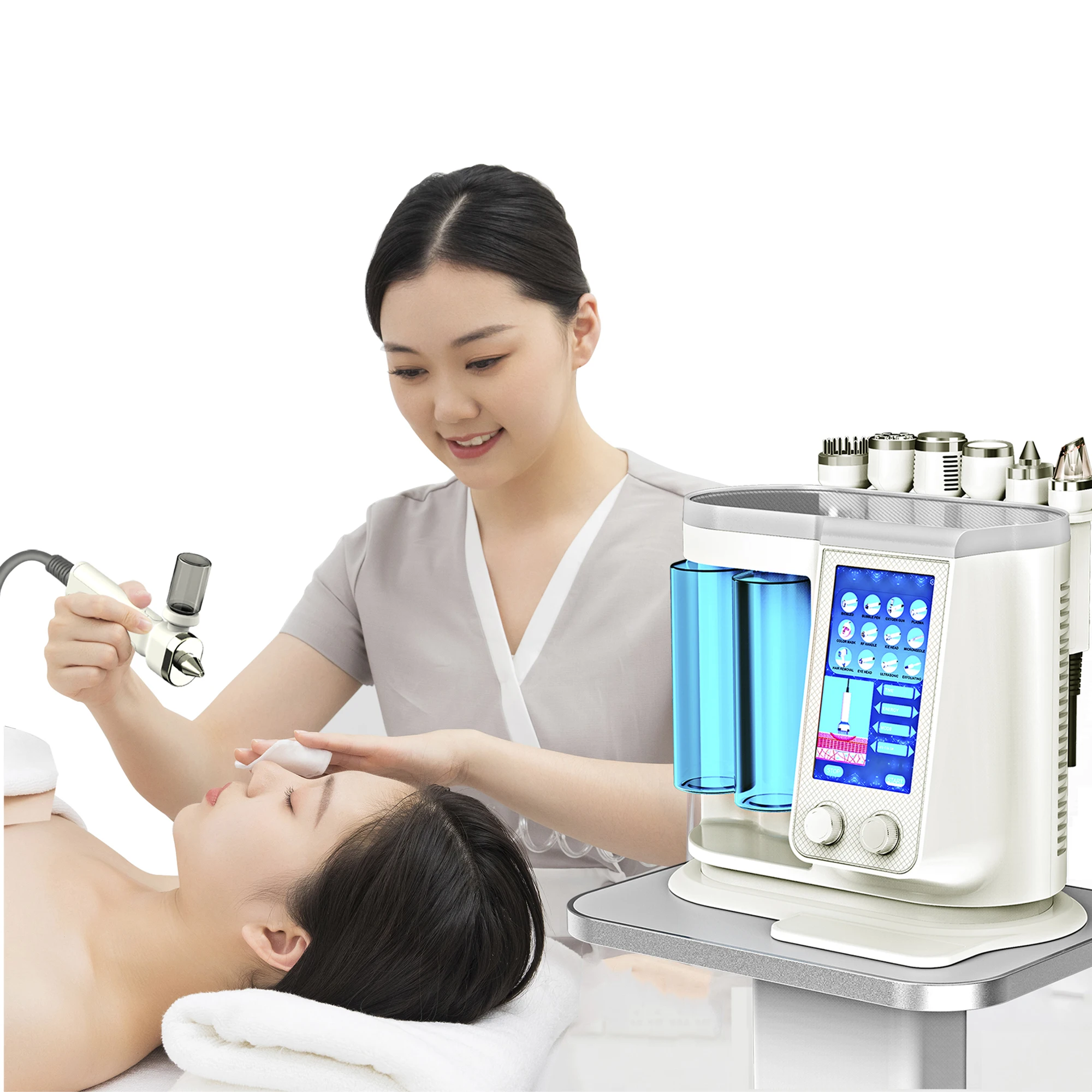 Hydra beauty skin system hydro facial oxygen facial machine skin care device deep skin cleaning treatment machine