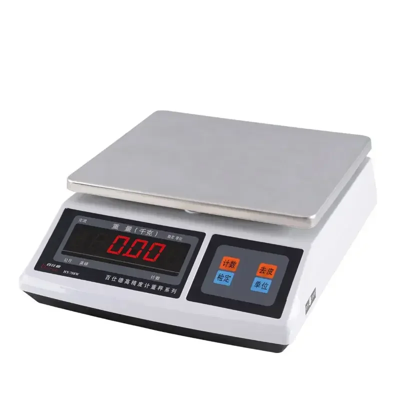

201/304 Stainless Steel Scale Digital Waterproof ScaleDigital Electronic Weighing Scale Waterproof Kitchen Food Processing Scale