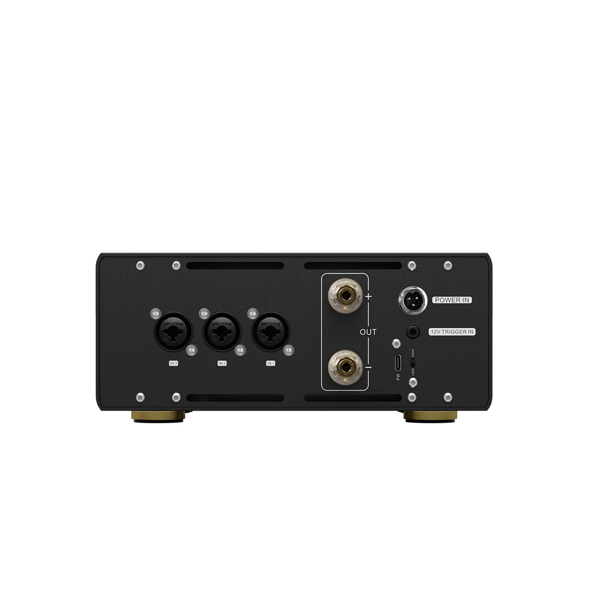 [PRE ORDER] TOPPING B200 mono pure power amplifier SNR DNR 145dB Three sets of XLR/TRS balanced inputs Two sets of gain settings