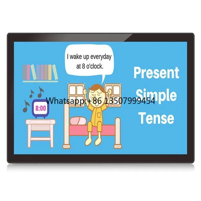 

13.3 14 15.6 18.5 21.5 Inch FHD WIFI POE Advertising Player Capacitive Touch Android Digital Signage Advertising Screen Display