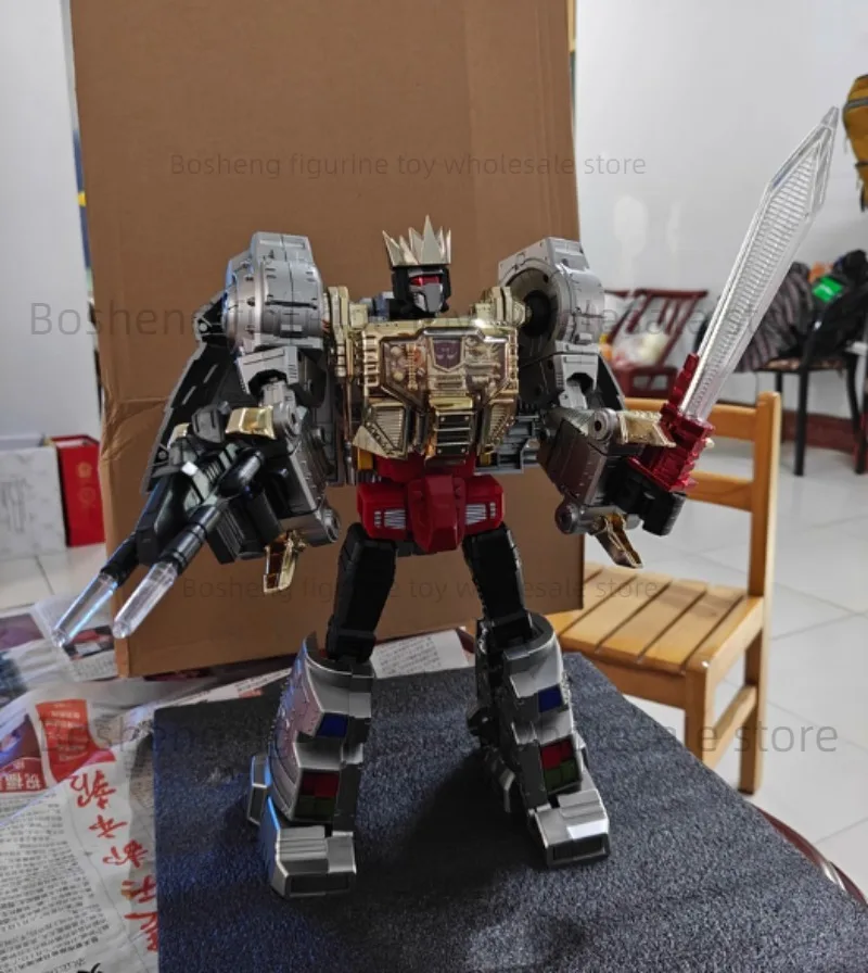 

Grimlock Mp-08 Transformed Toys Mp08 Металлический цвет Увеличенная версия Ko 29 см Коллекция фигурок Настольные игрушки