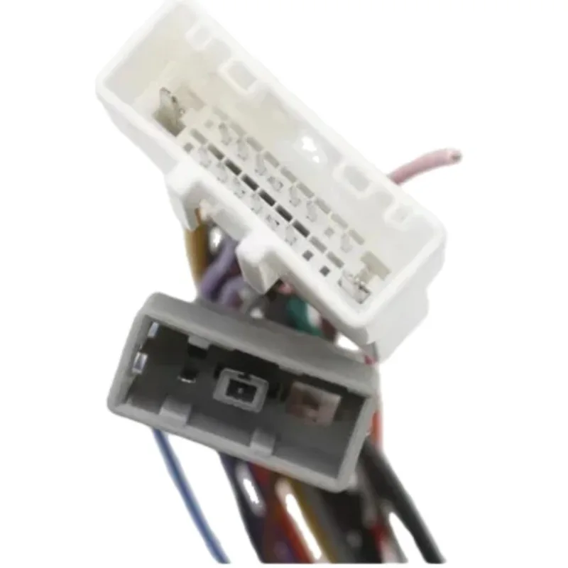 16Pin Car Head Unit Android MP5 Wire Harness Adapter For All Nissan Low-end Power Lines Car Radio Harness