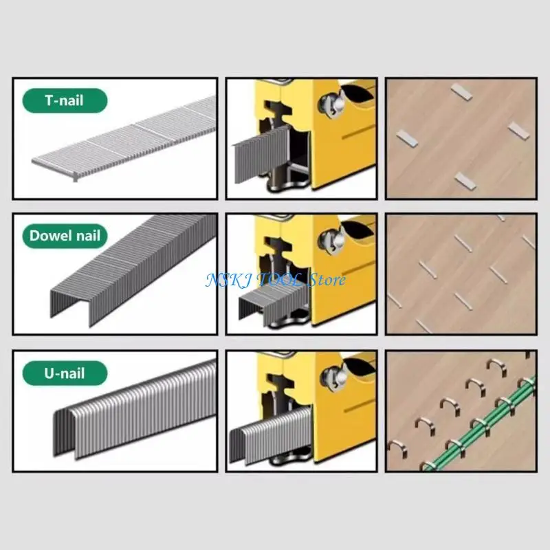 

L8RC Heavy Duty Manual Stapler Staple Guns Nailer Stapler Guns Machine