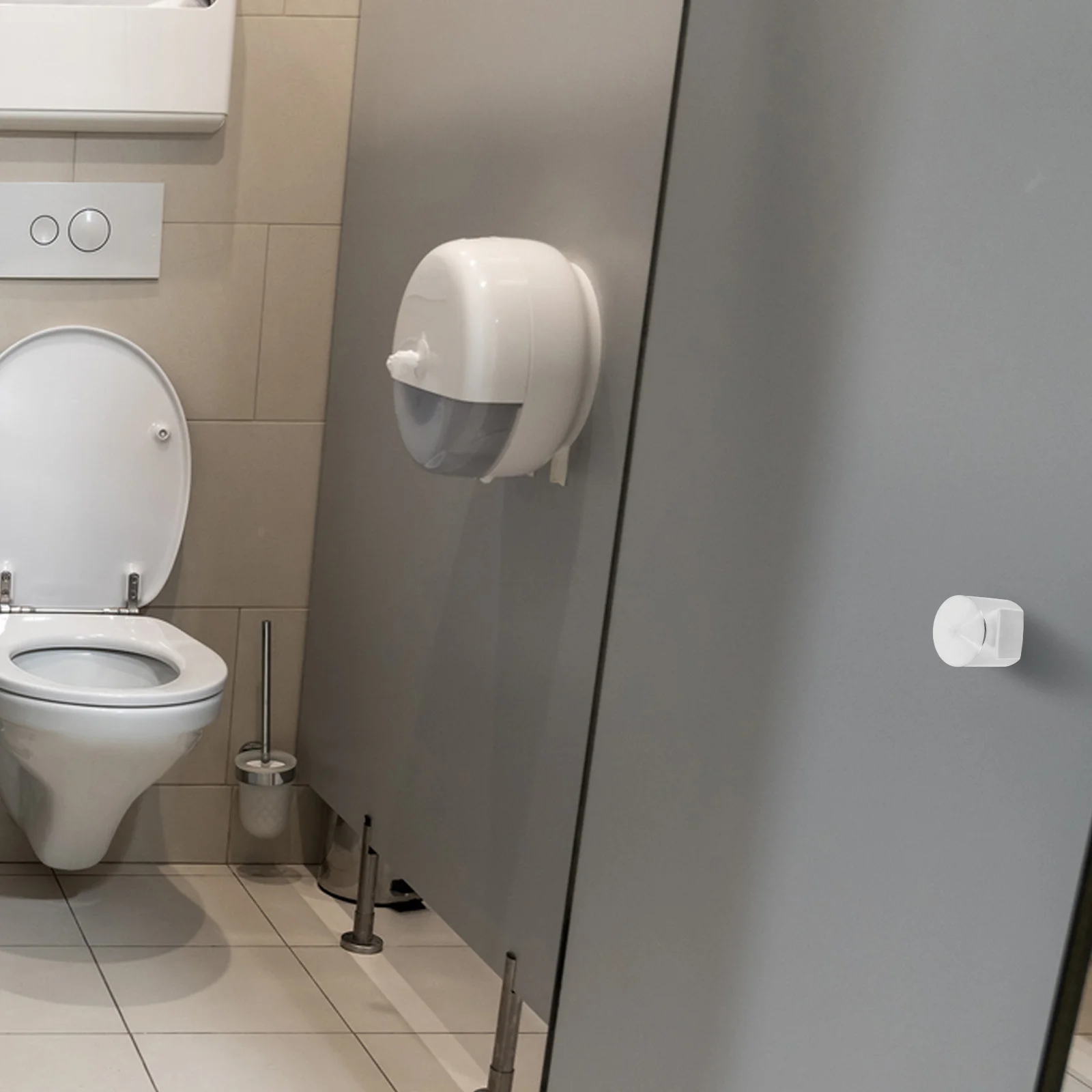 

Stainless Steel Bathroom Door Handle Privacy Pull Knob Universal Toilet Door Replacement Part For Home Hotel Public Restroom Use