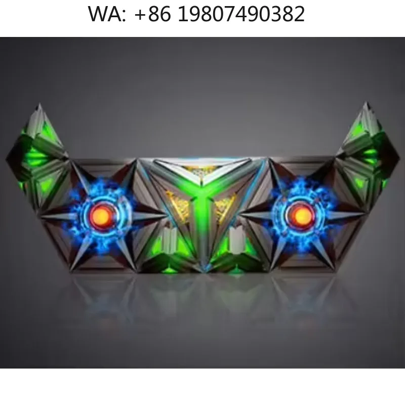 P5 Full Color Custom LED DJ Console Highlight Screen Indoor Irregular Shaped Panel for Nightclub Bar Stage Live Visual Performan