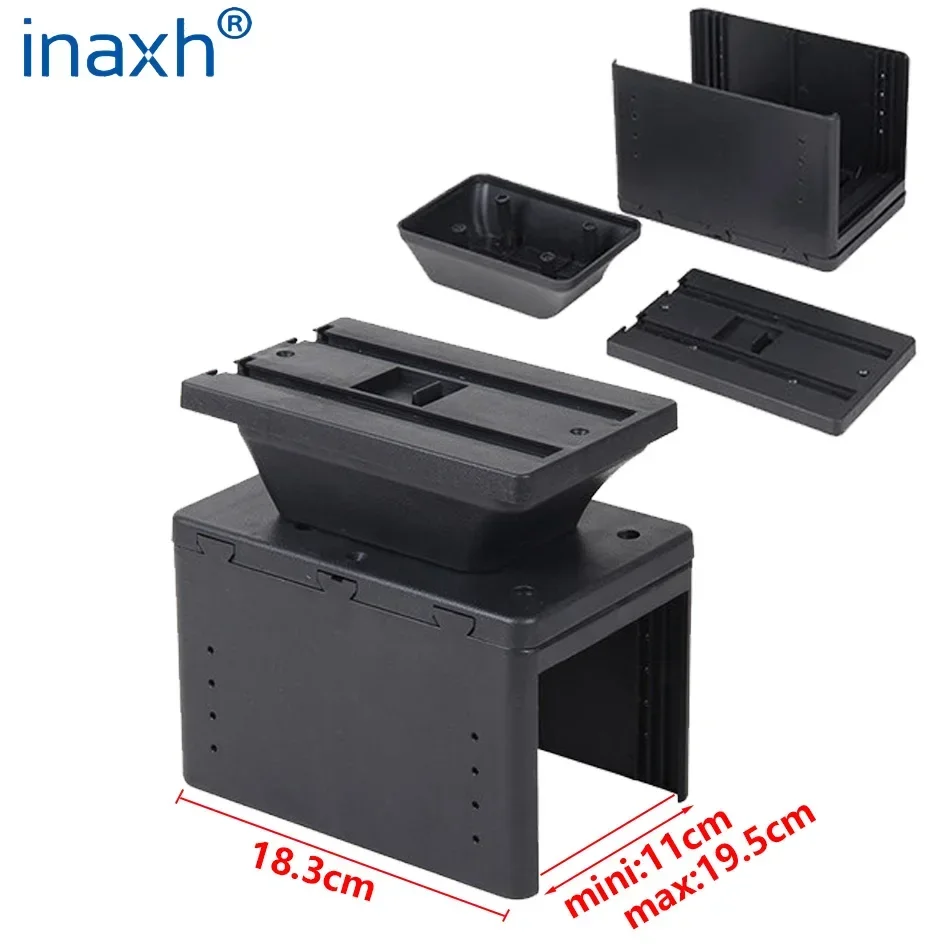 Universal Car Armrest Universal Model Armrest Box Central Storage Box Dedicated Cup Holder Retrofit parts Interior Accessories