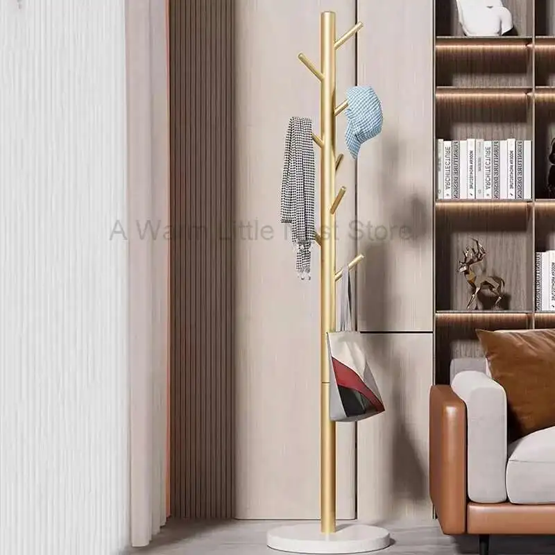 

Floor Bedroom Clothes Rack Metal Place Saving Stand Closets Clothing Rack Hat Storage Colgador De Ropa Hallway Furniture