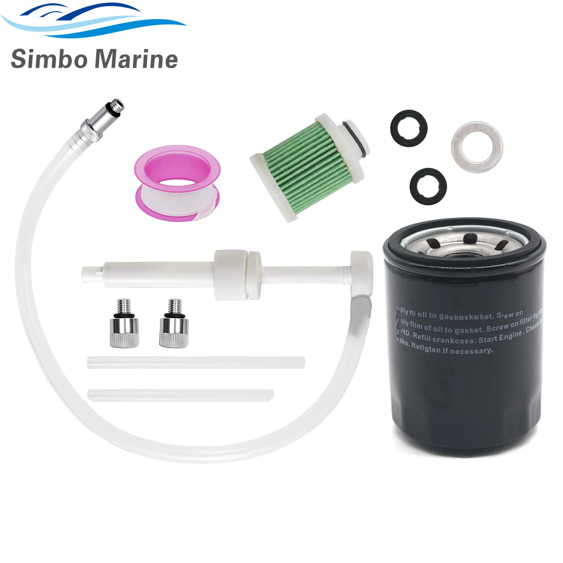 Boat 100h Service Kit 8M0222307 Fit for Suzuki 4 Stroke 115HP 140HP Outboard Motor Parts Premium Quality 16510-61A32 15412-92J01