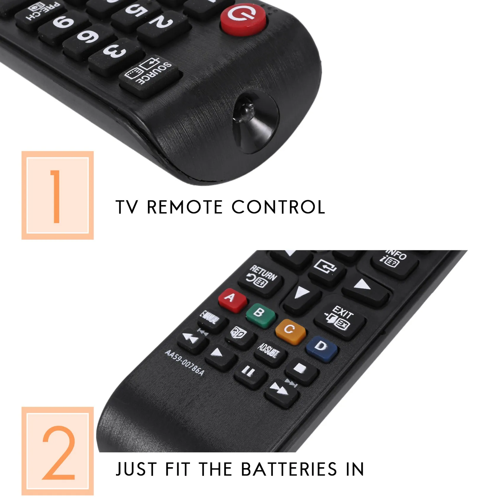 Replacement AA59-00786A AA5900786A Remote Control for Samsung LED TV image 6