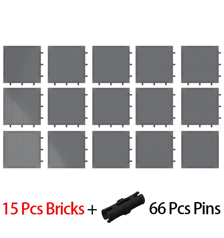 Groothandel 16x16 Pixel Art Bouwsteen Bodemplaat 65803 Baksteen Grondplaat Deel Compatibel 98138 Pixel Kleine Deeltjes Speelgoed Cadeau