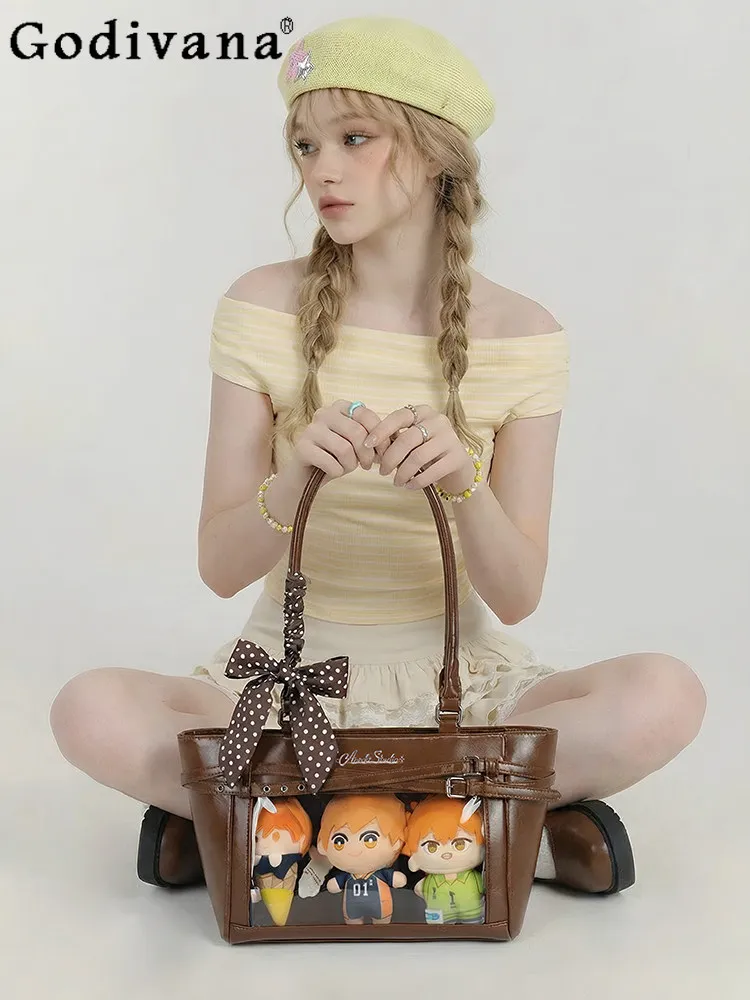 

Sweet cute girl small capacity Lolita itabag Japanese original doll feeling 10cm baby bags commute casual versatile shoulder bag