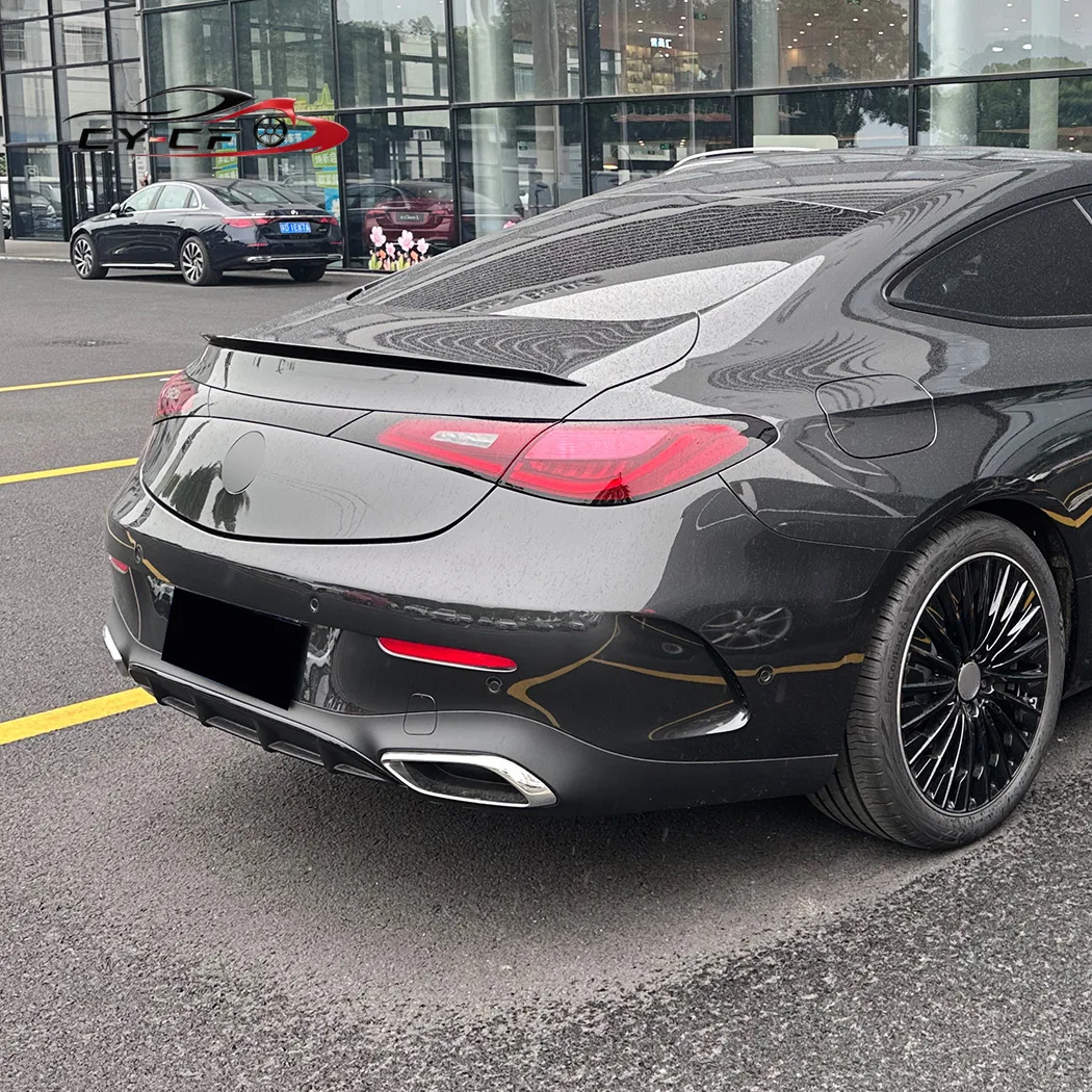 For Mercedes-Benz CLE260 CLE300 CLE53 AMG 2024+ Rear Trunk Spoiler Tail Wing Roof Wing Splitter Diffuser Car Styling Trim