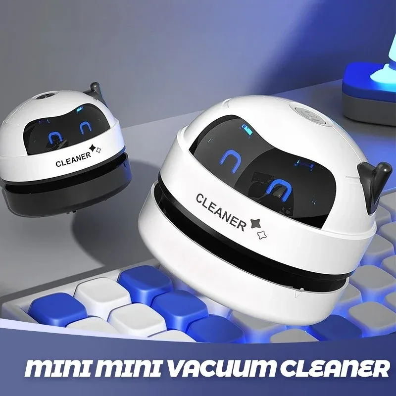 Mini Handheld USB Rechargeable Vacuum Cleaner For Keyboard Car Pet Hair Rubber Shavings Desktop Dust Removal