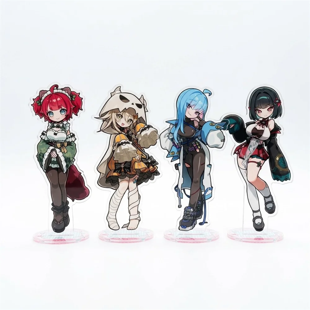 Merry Christmas 10CM HOT Anime hololive VTuber Acrylic Stand Model keychain Characters Ornament Accessories Good Christmas Gifts