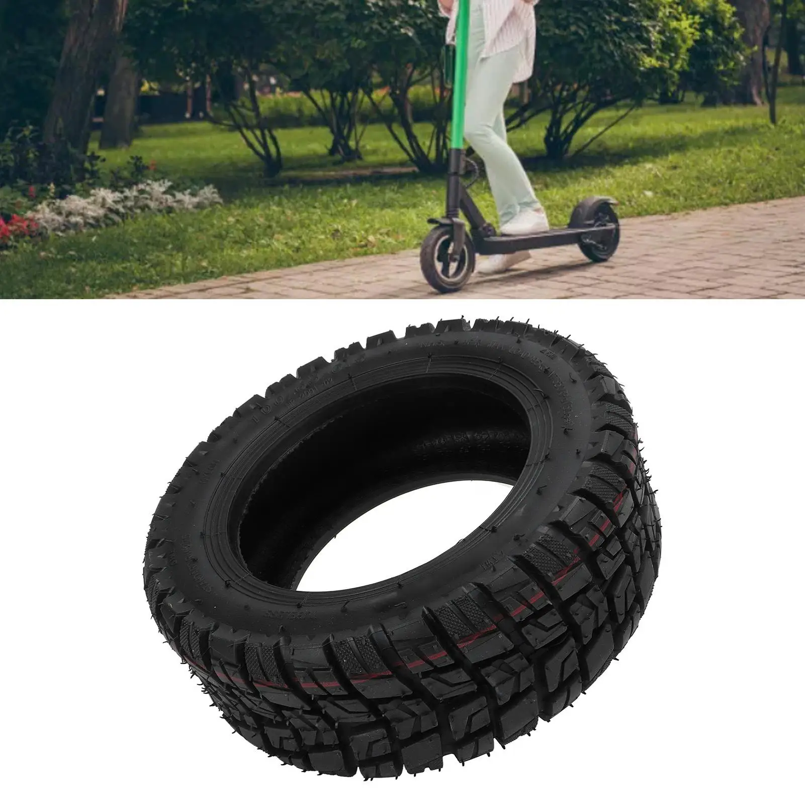 Durable Electric Scooter Tires - Pneumatic, Shock-Resistant, Strong Grip for outdoor Riding