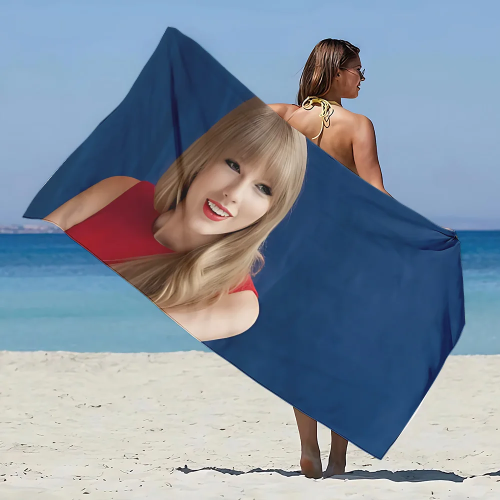 Taylor Swift telo mare microfibra senza sabbia asciugamani da piscina antisabbia morbidi ad asciugatura rapida regalo per le donne viaggi palestra doccia campeggio