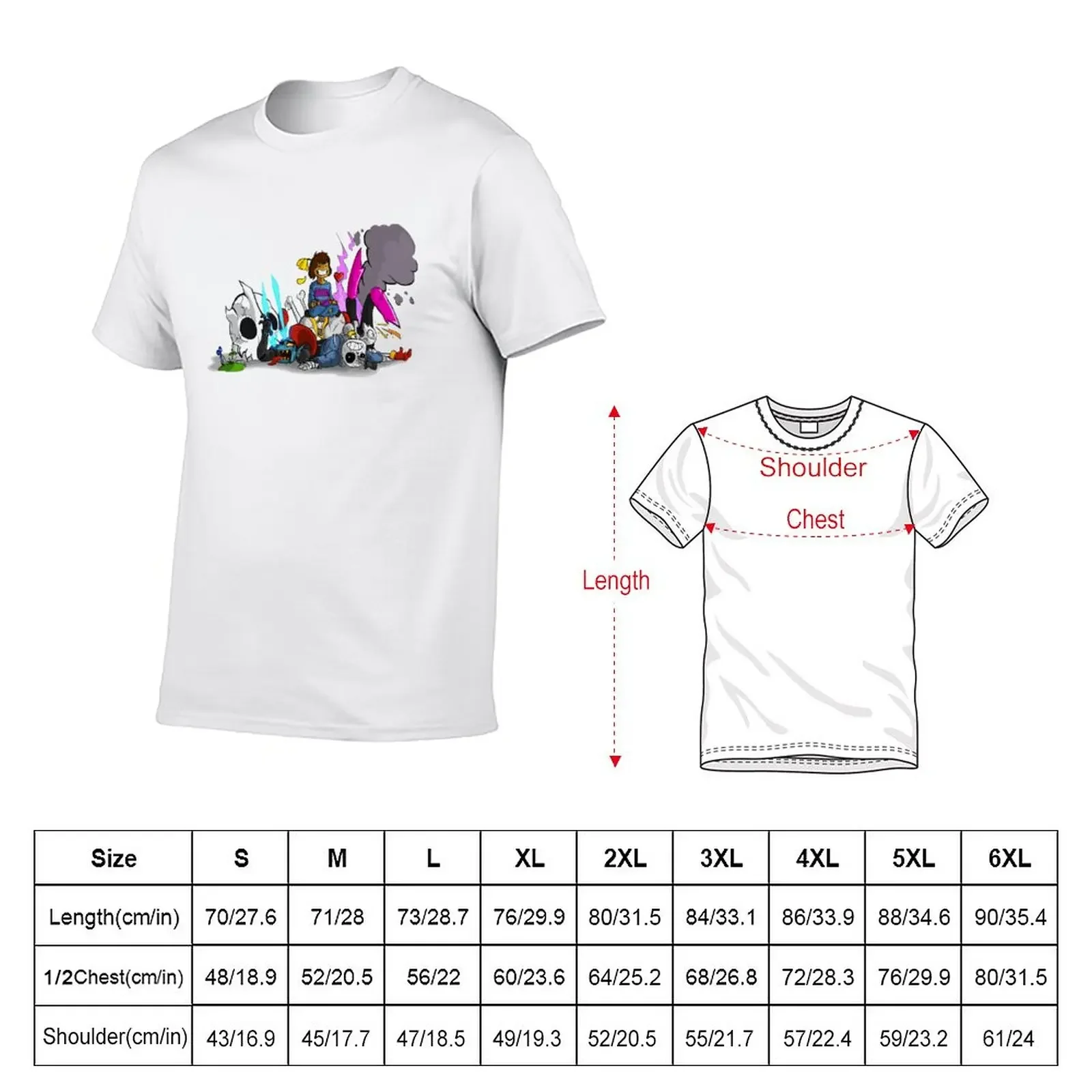 Undertale T-Shirt quick drying blanks aesthetic clothes mens champion t shirts