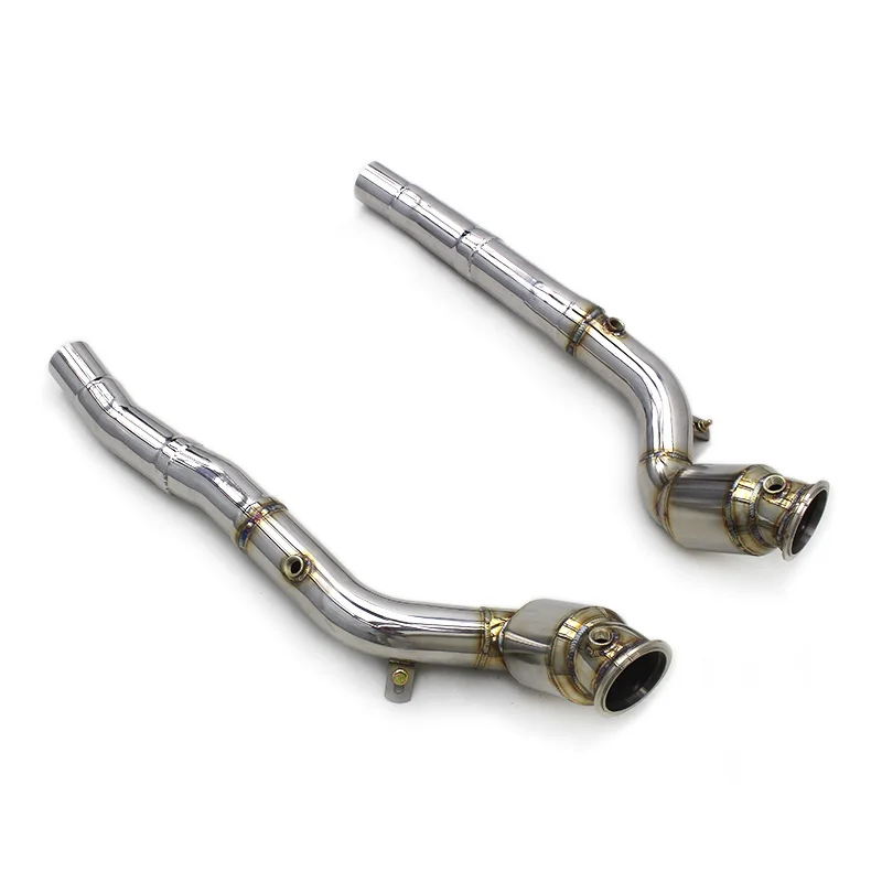 Head Section High flow Pipes Exhaust Pipes branch downpipe Exhaust Pipe with catalyst For Ferrari California T 3.9T 