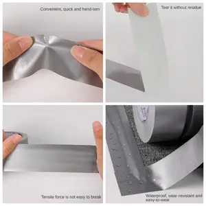 Reload-Süper Yapışkan, Kumaş, Gümüş Grisi, onarım, su geçirmez, kendinden yapışkanlı-yerli-güçlü conta, montaj, Ev Dekorasyonu 8 en çok satılan, koli bandı, gri no. 8