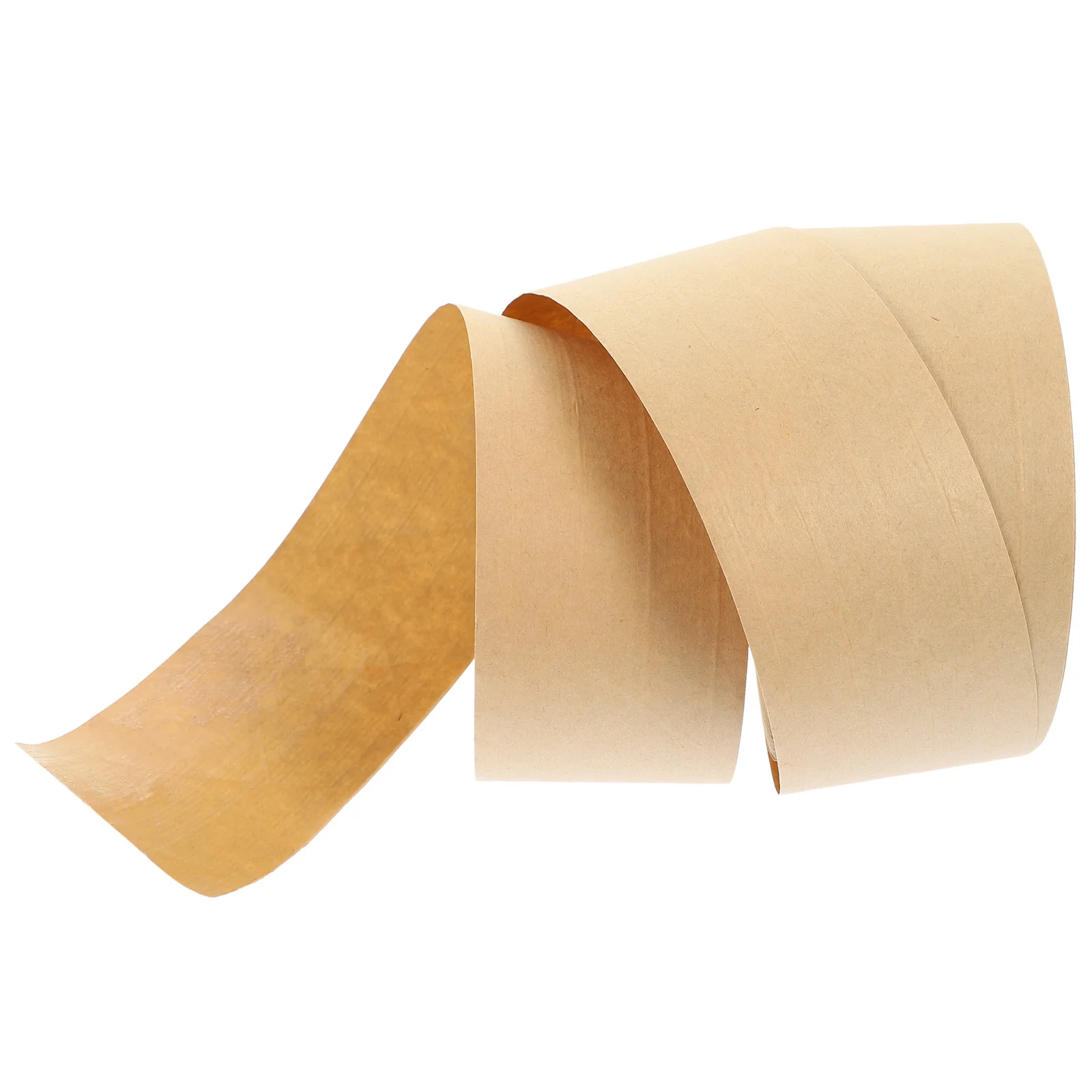 Sealing Tape 1 Roll Writable Kraft Paper for Packaging Carton Wrapping Side Sealing DIY Home Office Multi Purpose
