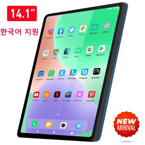 Global Version 14.1 Inch Big Screen 1920x1080 IPS Deca Core 12+256GB 13MP планшет 2 IN 1 Tablets Android 12 Tablettes 태블릿 PC