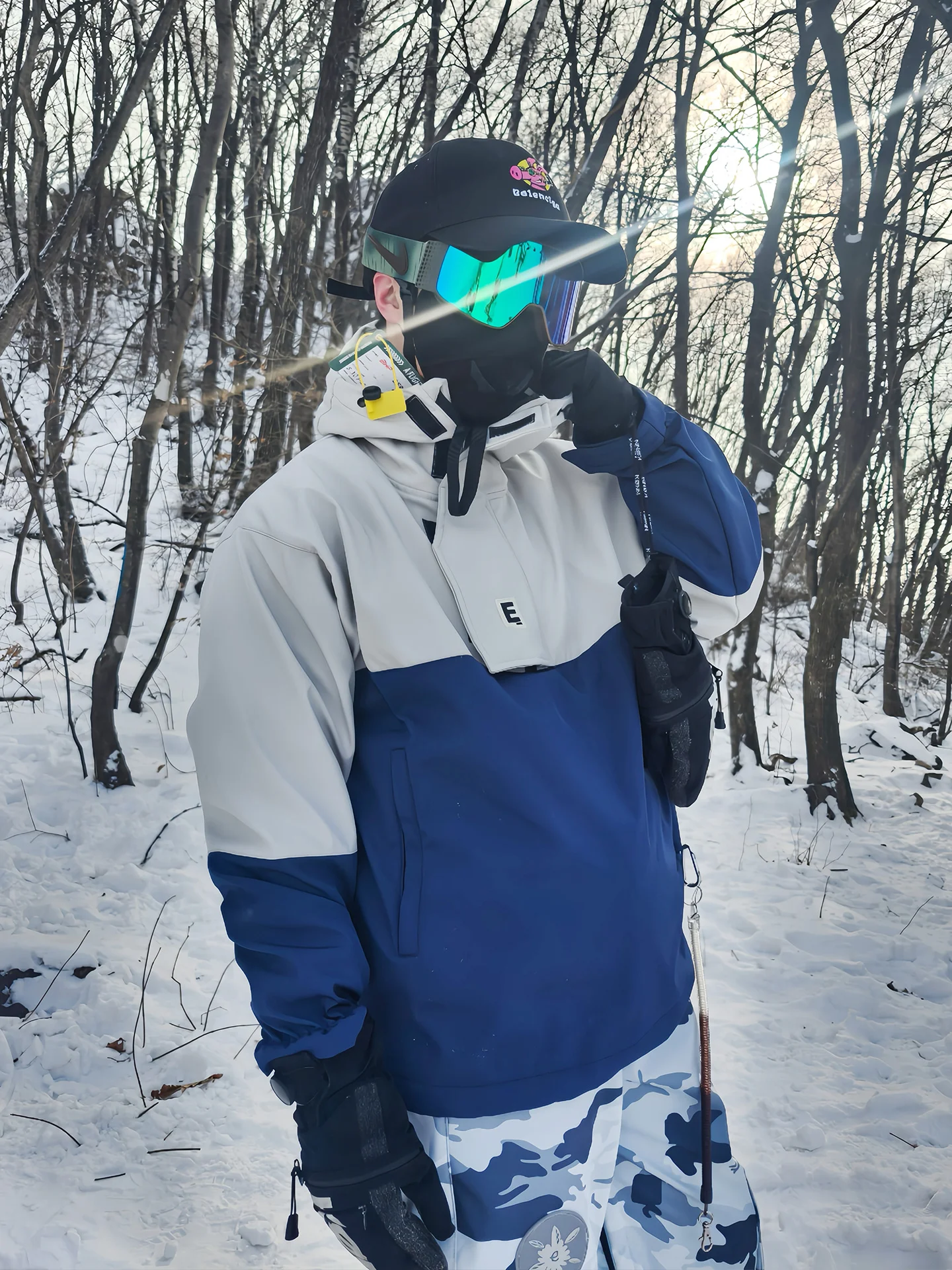 

Куртка для сноуборда с флисовой подкладкой, водонепроницаемая, для активного отдыха, альпинизма, зимних видов спорта, с длинными рукавами, молодежная, повседневная одежда