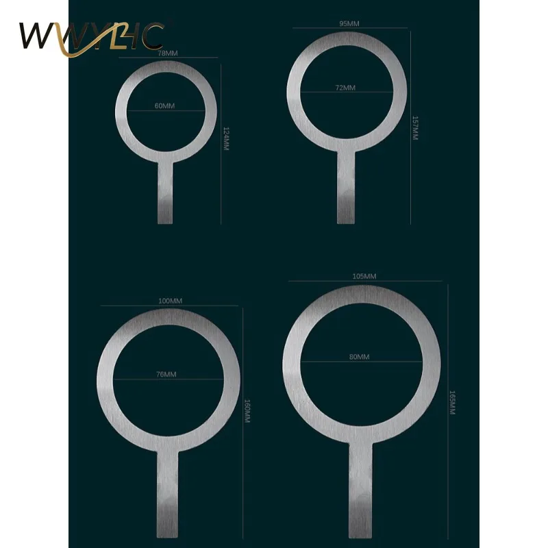 Suitable for Spray Flame Stainless Steel Washer  Bobo Tea Caramel Roasted Milk Cover Cup 95 90 Caliber Bottle Tea Ring