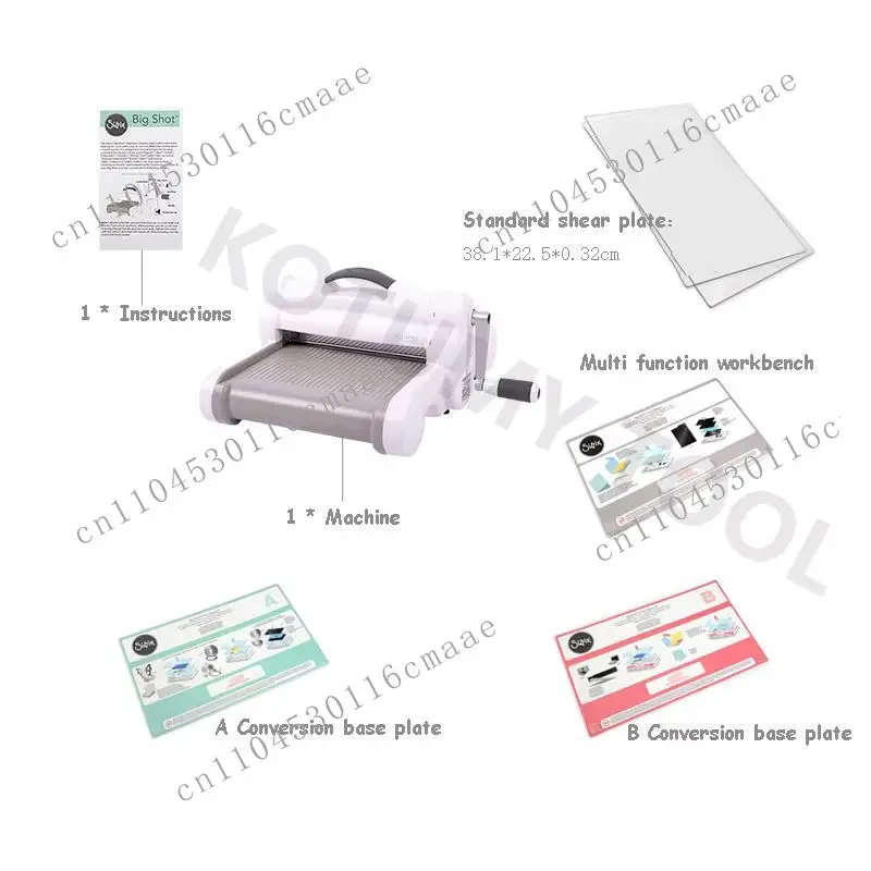 A4 die-cutting and embossing machine professional scrapbook cutter photo album cutting art DIY process embossing tool