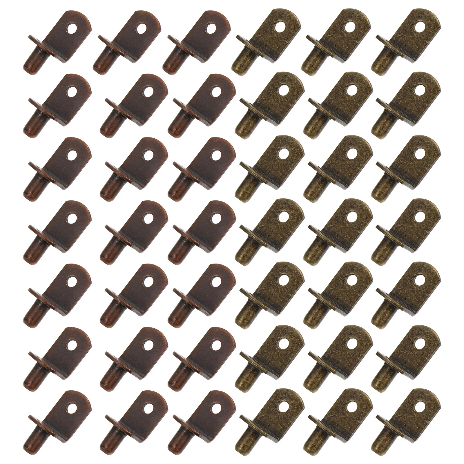 

80Pcs Shelf Support Pegs Durable Fixing Holders Flexible Cabinet Closet Bookcase Partition Brackets Shelf Support