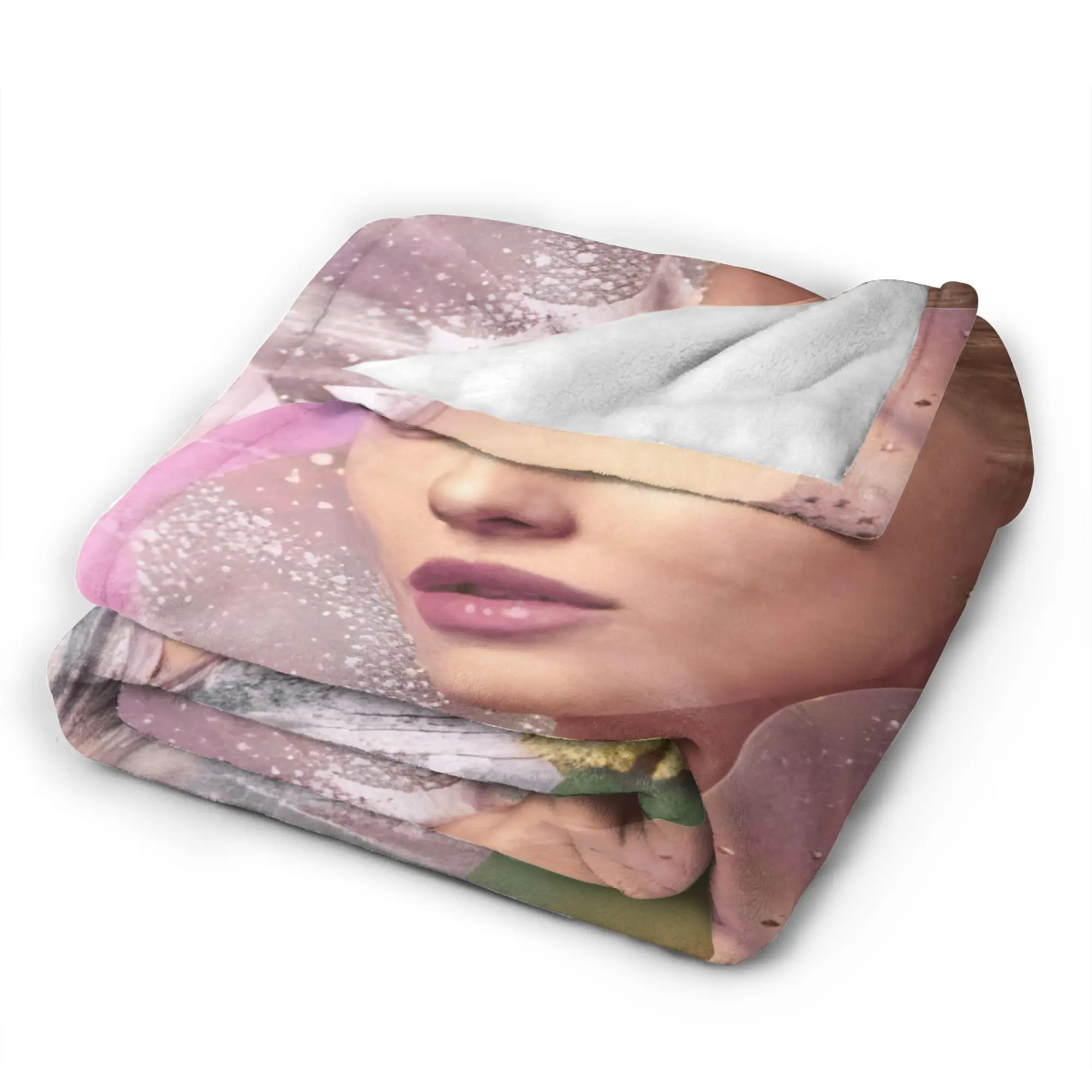 W-Wicked 2 Musical Movie Glinda Elphaba Blankets  Warm Soft Novelty Plush Throw Blanket Chair Flannel Bedspread Bed Cover