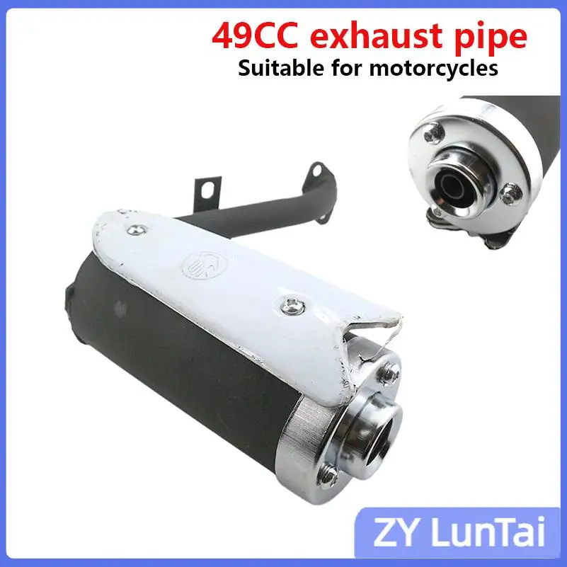 Tubo de escape de 38 mm para motocicleta, tubo de escape para moto, escapamento para moto, silenciador para motocicleta todoterreno, silenciador para ATV