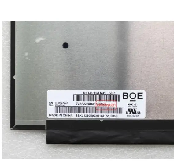 Imagem -04 - Tela de Exposição do Lcd do Portátil Acer Swift Sf31352 Sf313-53 Ne135fbm-n41 Edp 40pin 2256x1504 Ips Swift N19h3