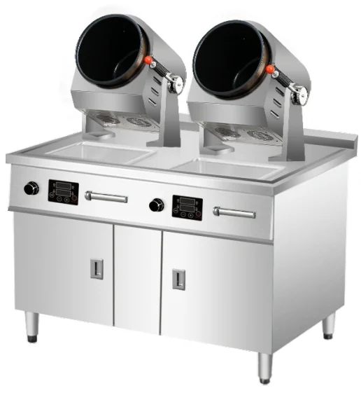 FOODLINE Factory Direct Intelligent Cooker Uniform Heating Auto Discharging Canteen Restaurant Food Processing Equipment