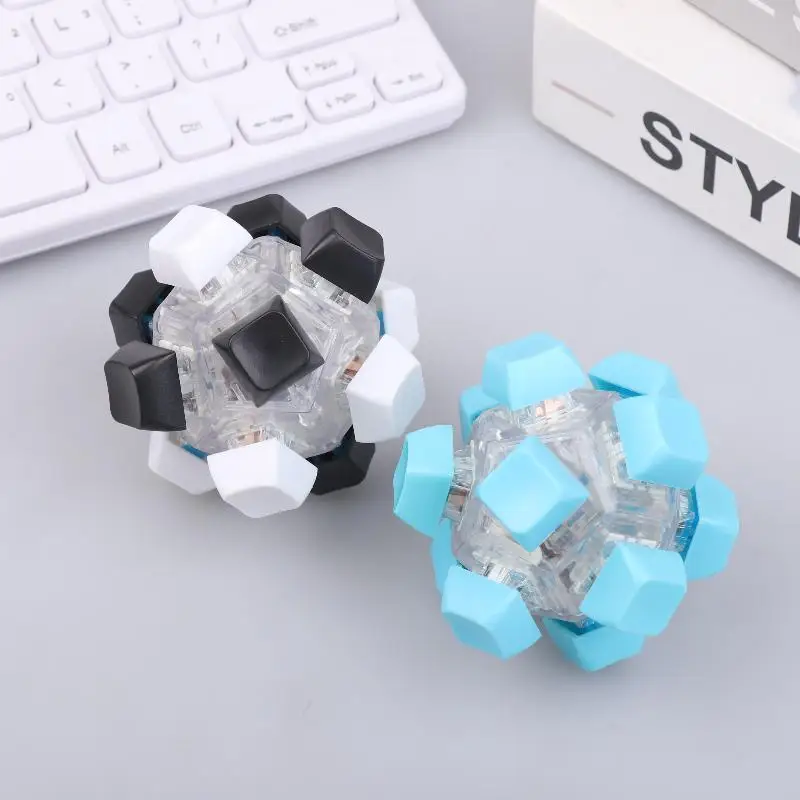 Lichtgevende toetsenbordtestschakelaar Drukverlagende pers 12-toetsen Toetsenbordas Tester Druk op Stress Fidget-speelgoed