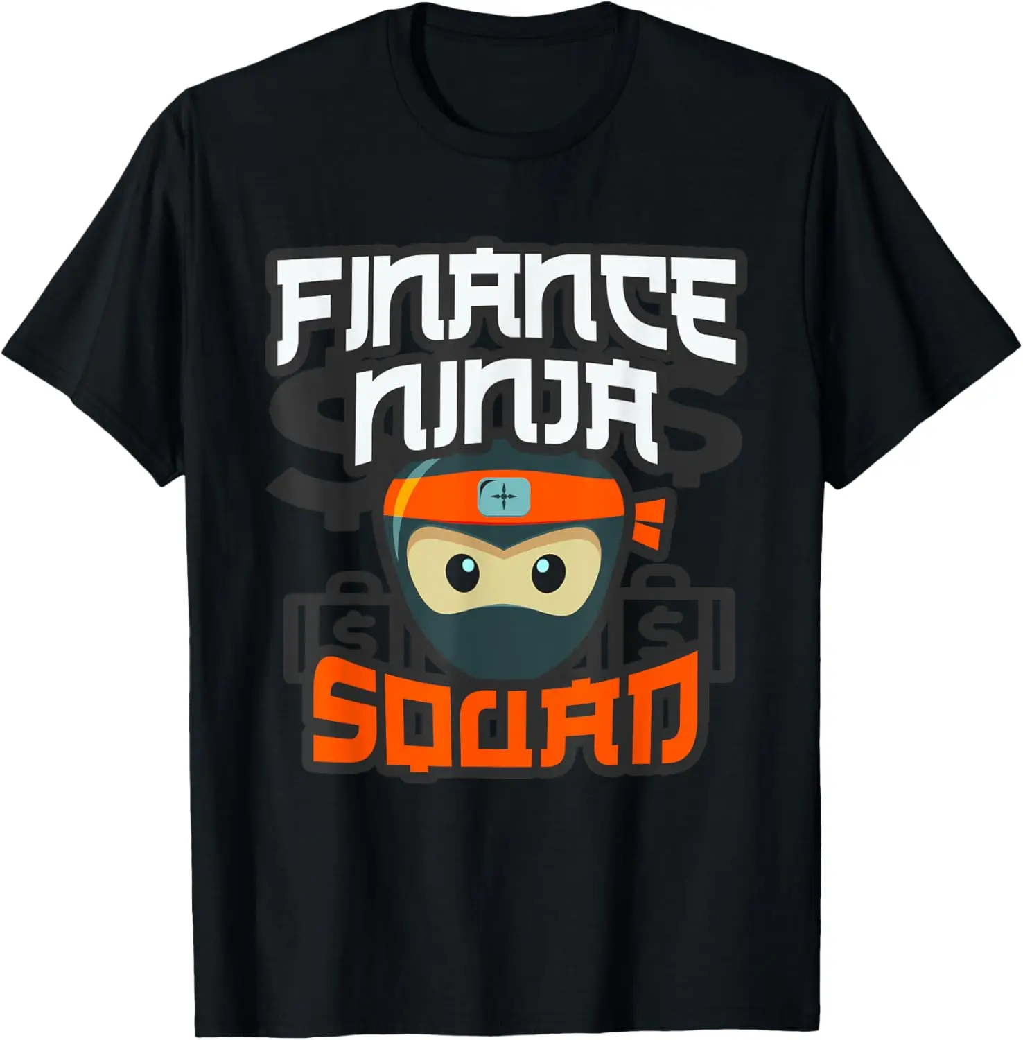 Multitasking CFO Accountant Analysis FINANCE NINJA SQUAD T-Shirt