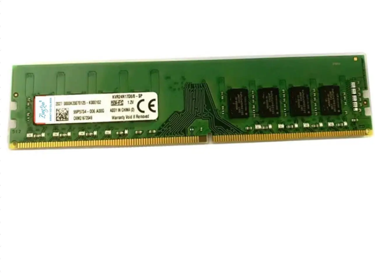 For  DDR4 2400 8G  KVR24N17D8 8-SP