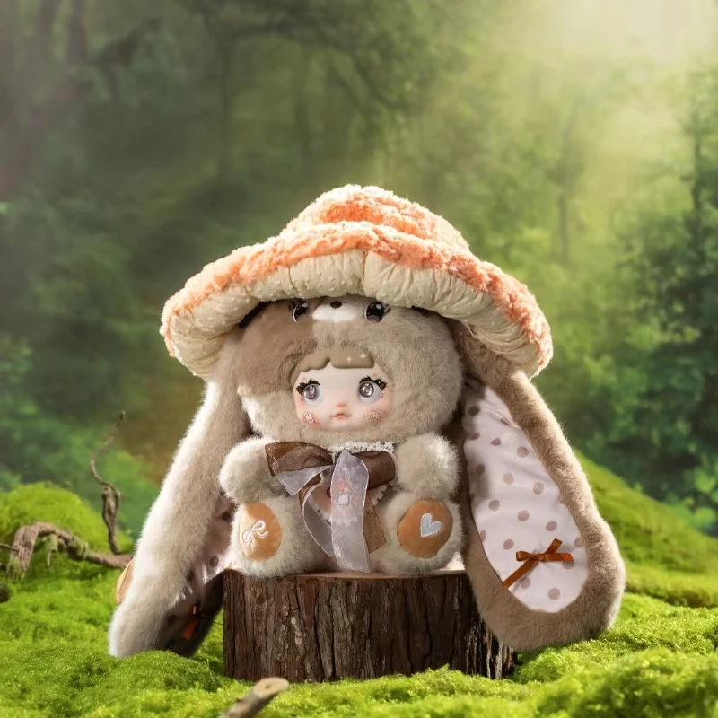 

Nommi Mushroom Hat 400% Series Blind Box Cute Vinyl Plush Doll Mystery Home Ornaments Toys Surprise Bag Pendants Exquisite Gifts