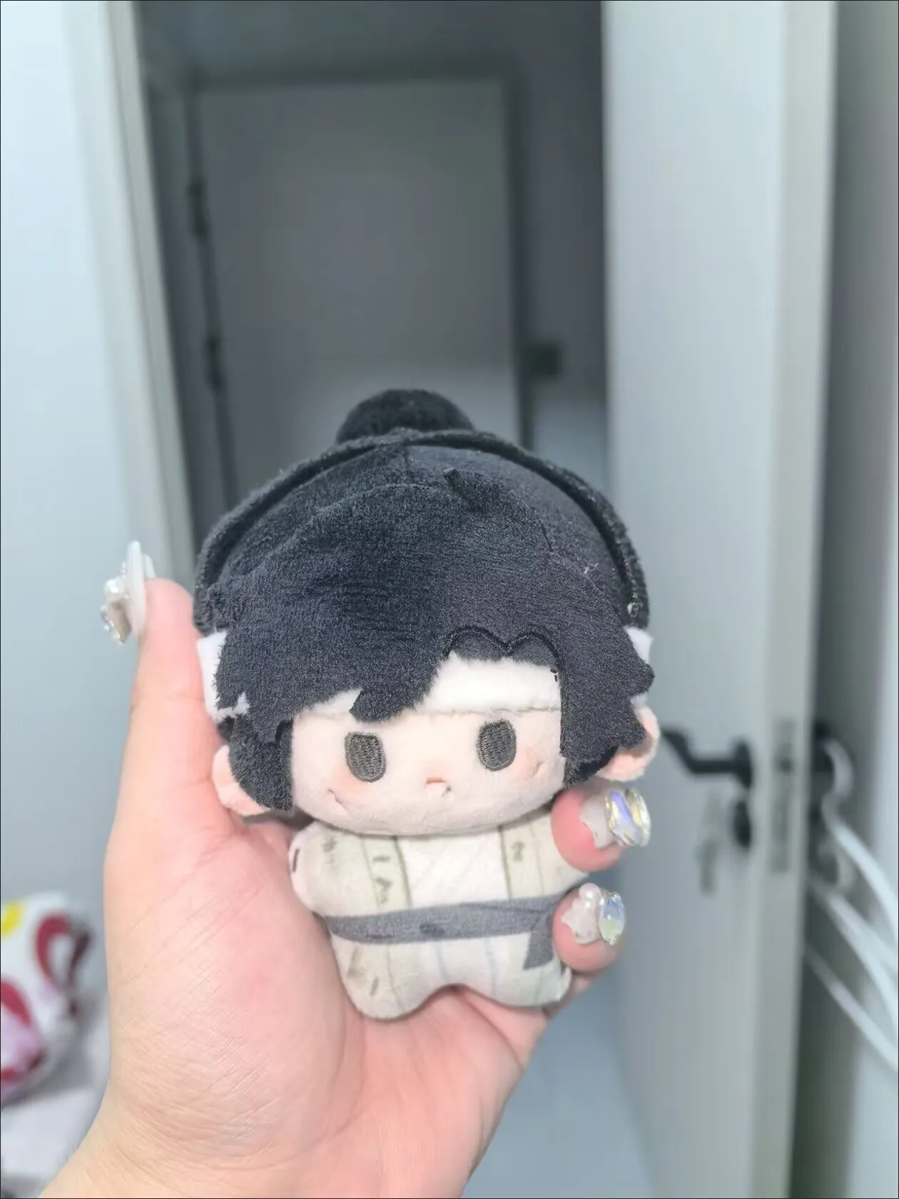 الأصلي Zanghai Zhuan Xiaohai Xiaozhan سمة 10 سنتيمتر دمية القطن المطبوعة لطيف دمية أفخم دمية #6