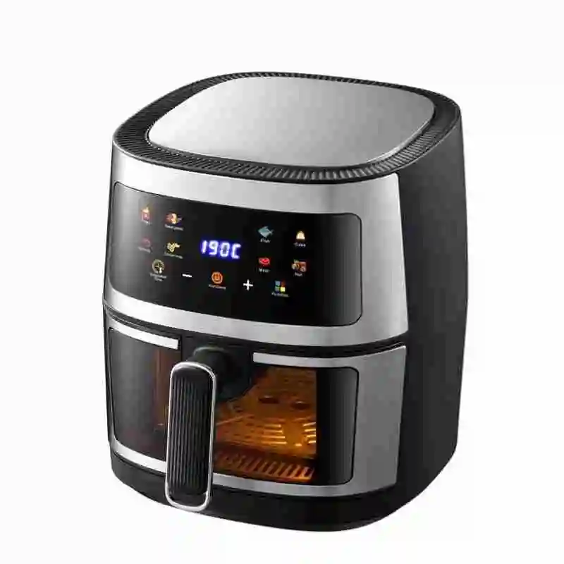 

Air Fryer Oven, 1350W Digital, Smart Countertop Oven with 8 Preset Menus with Touchscreen Temperature and Bake Controls