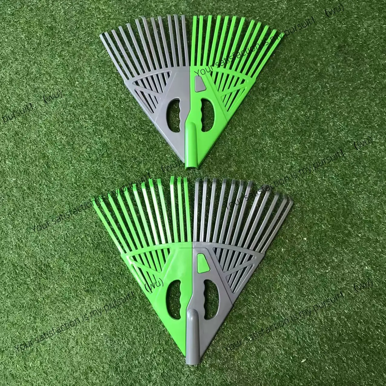 Garden Tools Garden 2 in 1 Handheld Splicing Grass Rake Leaf Rake Grabber