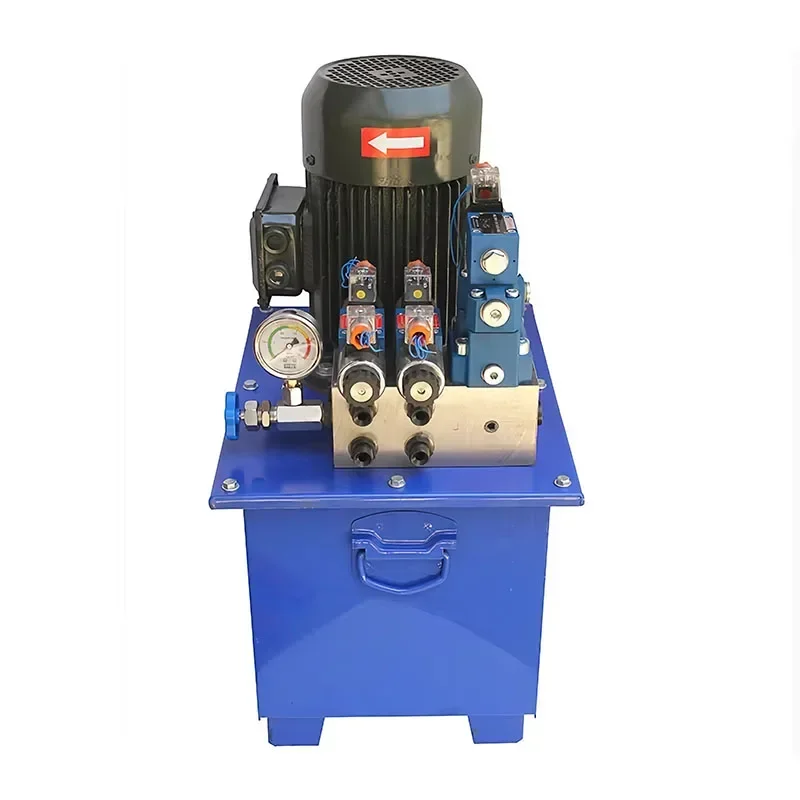 

Top Quality 17L 380v 1.5kw Double Acting Hydraulic Motor Power Units For Rubber Product Making Machinery Hydraulic System