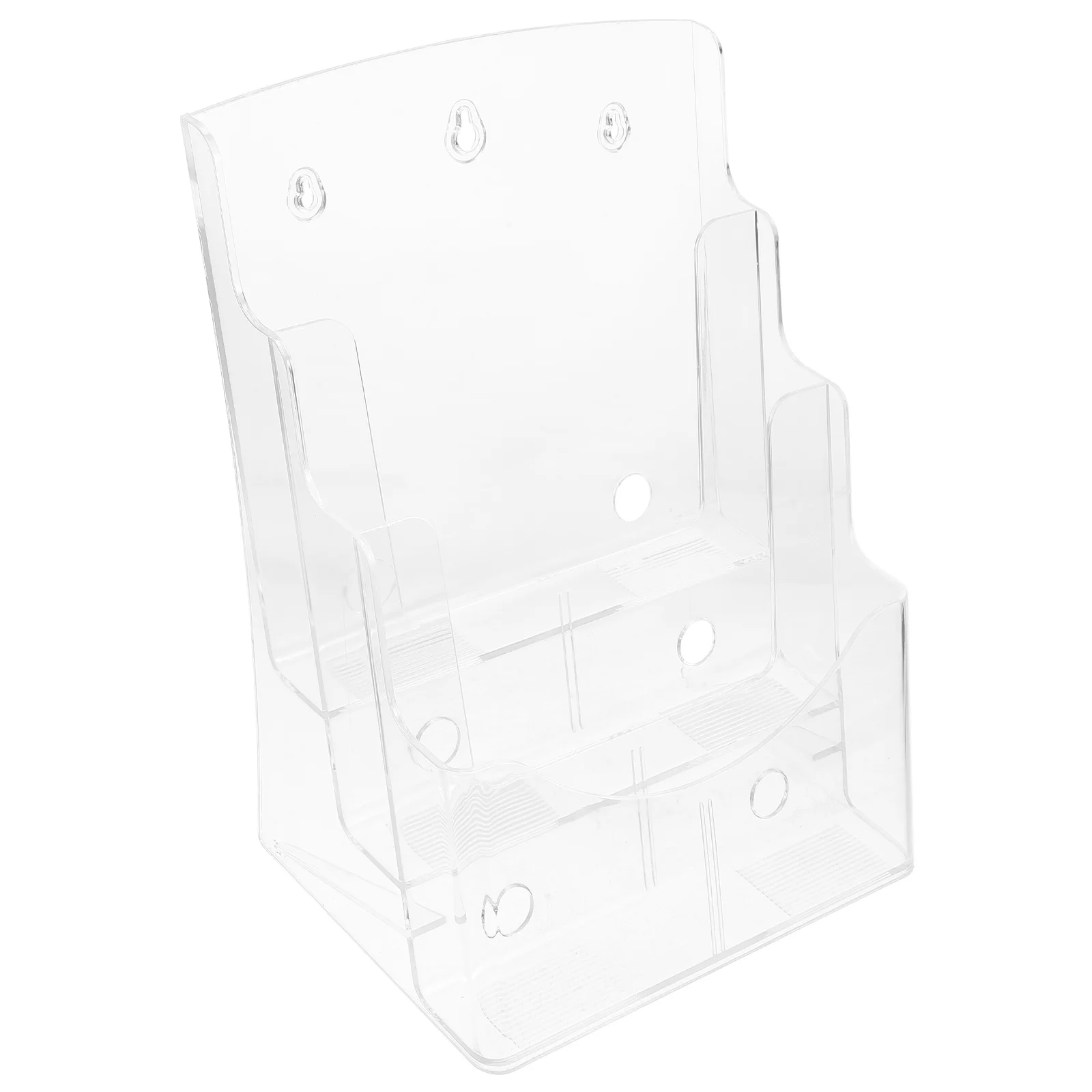 

Acrylic Document Clear Display Pamphlet Holder Display St St for Desk WallMounted Brochure Rack Paper ganizer Storage