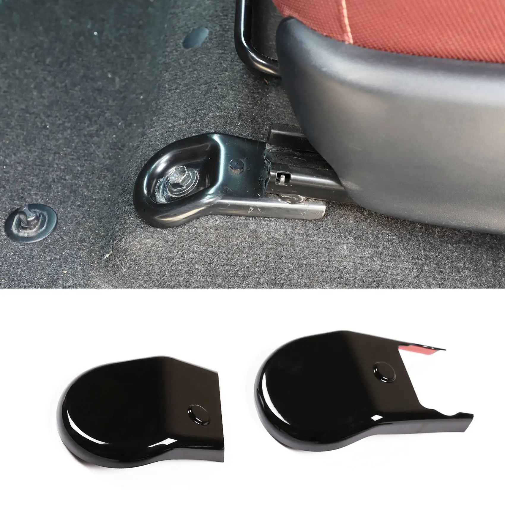 غطاء مقبض تعديل مقعد السيارة لتويوتا هايلكس ، من من ومن أجل تصميم السيارة