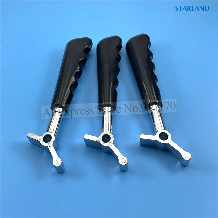 Three Handle Levers New Accessories Hand Grips Fittings BQL-818 Soft Ice Cream Machines Replacements Black Spare Parts