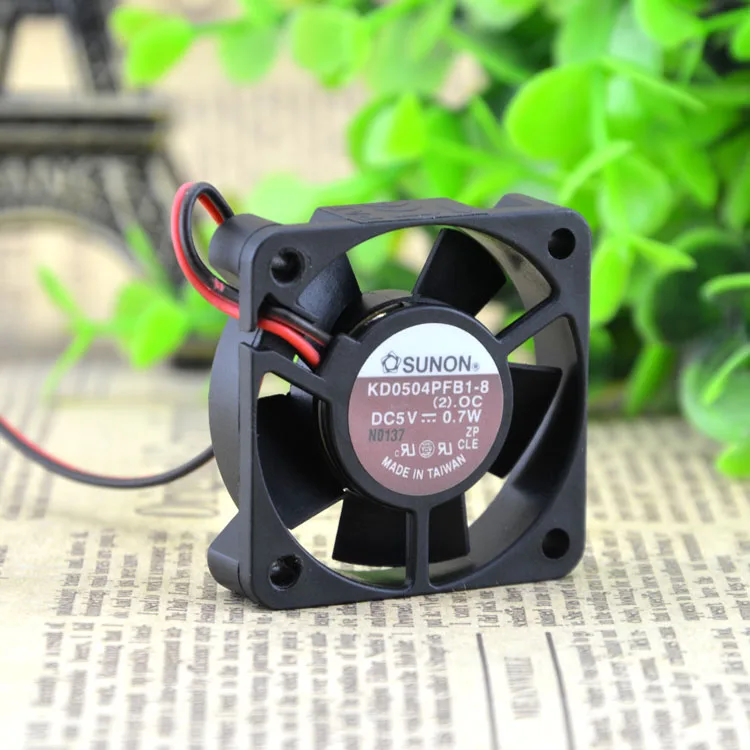 ORIGINAL KD0504PFB1-8 5 4 CENTÍMETROS 4010 FÃ BOLA 0.7 V W 2 FIOS