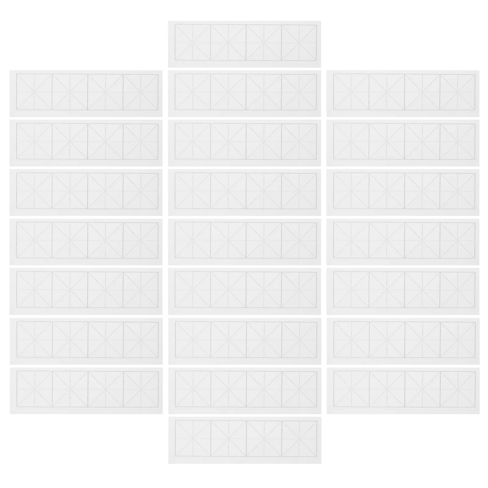 

300Pcs Rice Paper Chinese Calligraphy Practice Sheets Grid Proof Calligraphy Training Paper for Beginners Students