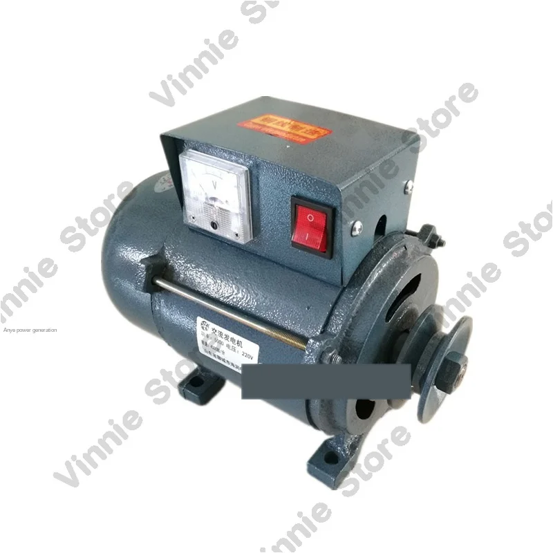 220V High Power 3500W Small Pulley Type Permanent Magnet Lighting Generator