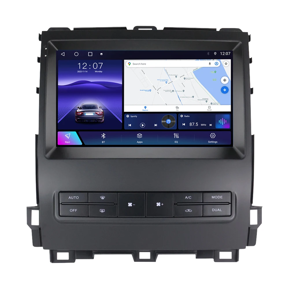 NAVITREE car tv android touch screen for Toyota Land Cruiser PradoLexus GX470 GX 470 J120 2002-2009 car stereo 360 camera